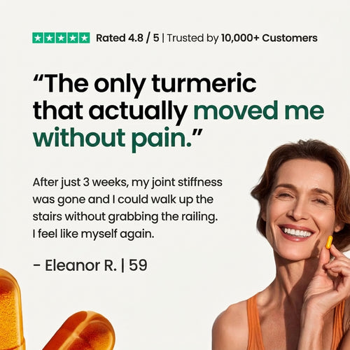 Ferosia™ Pure Turmeric Curcumin 95 — 1,300mg Joint Support Complex